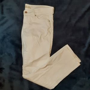 The Diva White Straight Leg Jeans